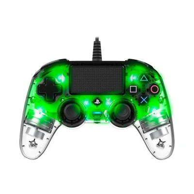 Afbeelding van Nacon Illuminated Compact Controller Bedraad PS4 Groen (ps4ofcpadclgreen)