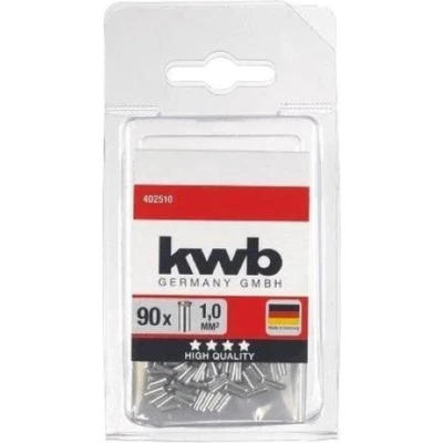 Afbeelding van kwb 402510 Adereindhulzen 1 mm² 90 stuk(s)