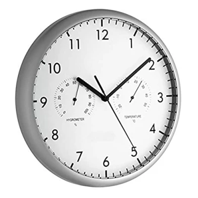 Image de Tfa dostmann 98.1072 horloge murale avec thermomètre et hygromètre