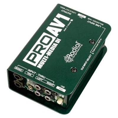 Afbeelding van Radial Pro AV1 passieve Multimedia DI Box boxen