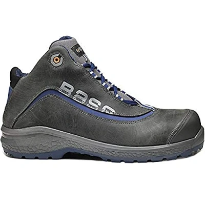Afbeelding van Base Protection, Be Joy Top Veiligheidslaarzen voor heren, grijs en blauw, maat 41