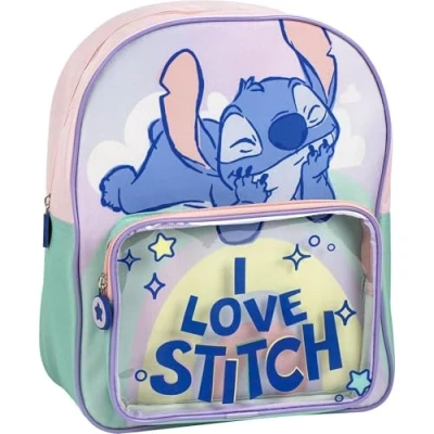 Afbeelding van Schoolrugzak Stitch Lila 25 x 30 12 cm