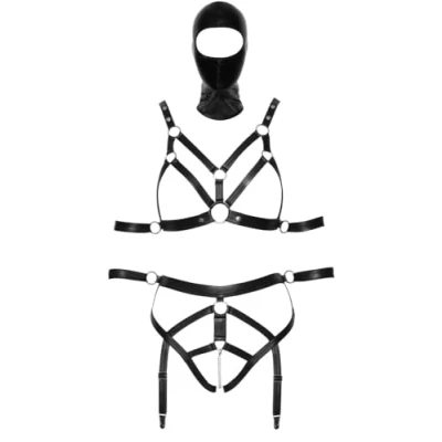 Afbeelding van Bad Kitty Bondage Rio Harnas met Masker Maat Small