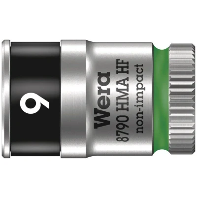 Afbeelding van Wera 8790 HMA HF ZYKLOP dopsleutel 1/4&quot; 9x23mm