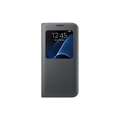 Afbeelding van Samsung S View Cover voor Galaxy S7 Edge Zwart