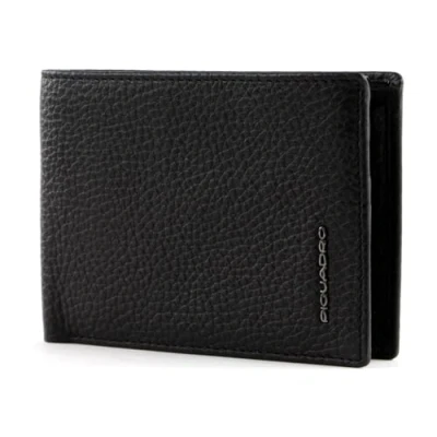 Afbeelding van Piquadro Modus Special FLIP UP ID Window RFID Portemonnee, Heren, Maat: One Size, Black