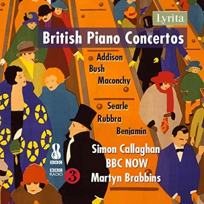 Afbeelding van Simon Callaghan, BBC National Orchestra Of Wales British Piano Concertos (CD)