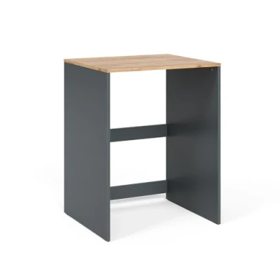 Afbeelding van Vicco ViktorWasmachinekast 68 x 88.2 cm Antraciet/gouden eik