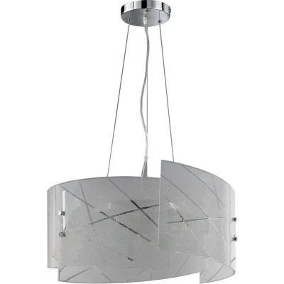 Afbeelding van TRIO SANDRINA Hanglamp Wit excl. 3x E27 4W