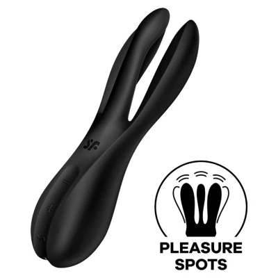 Afbeelding van Satisfyer Threesome 2 Vibrator Zwart