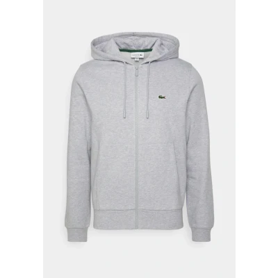 Afbeelding van Lacoste Unisex Sweater met rits, Maat: 5XL, Argent chine
