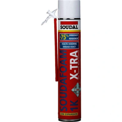 Afbeelding van Soudal Soudafoam X tra Champagne 750 ml