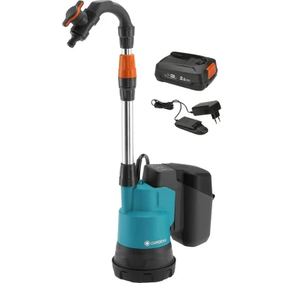 Afbeelding van GARDENA 2000/2 18V P4A Ready 14602 61 Vatpomp 2.000 l/h 20 m