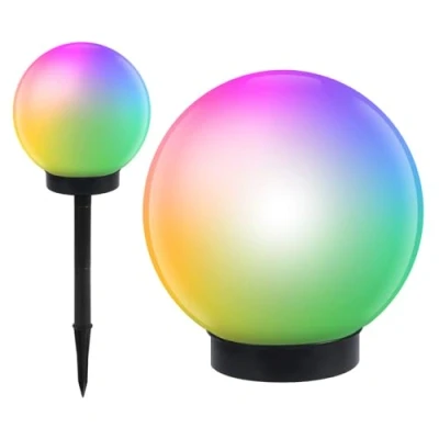 Afbeelding van Garden LED Solar tuin lamp GB165 25x25x58cm ballen, full color