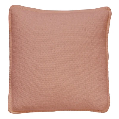 Afbeelding van Dutch Decor BOWIE Kussenhoes 45x45 cm gewassen katoen Muted Clay roze
