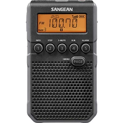 Afbeelding van Sangean Hand held Receiver Fm/am Zwart