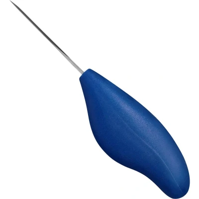 Afbeelding van Déglon Dune Ergonomisch Oestermes van Roestvrij Staal met Blauw Polypropyleen Handvat