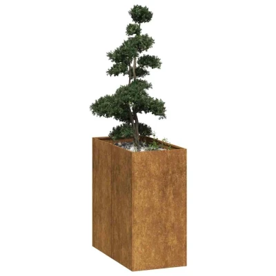 Afbeelding van Plantenbak roestig 40x80x80 cm weervast staal