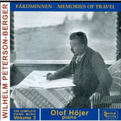 Afbeelding van Olof Hojer Memories Of Travel(Cpte Pianomus.3) (CD)