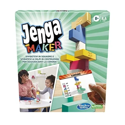 Afbeelding van Hasbro Jenga Maker Gaming 8+