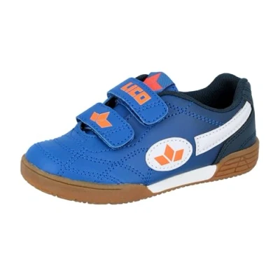 Image de Lico Bernie V Mixte enfant Chaussures Multisport Indoor, Bleu Marine Weiss, 37 EU
