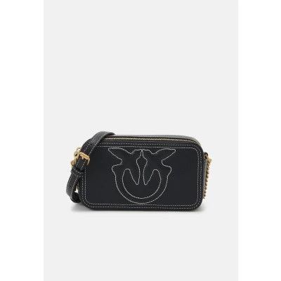Afbeelding van Pinko Carrie Camera CASE Schoudertas Fiore di pesco/antique goldcoloured, Dames, Maat: One Size, gold coloured