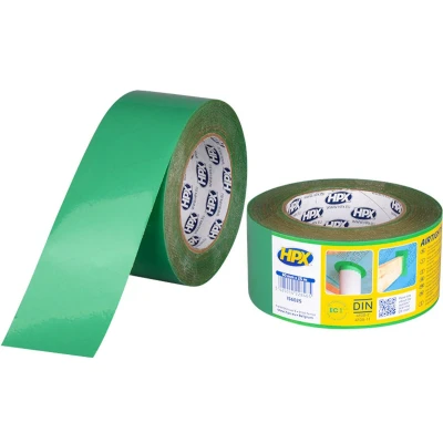 Afbeelding van PE Film Tape groen 60mm x 25m