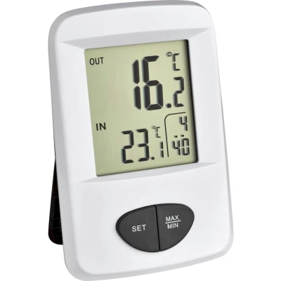 Afbeelding van TFA Dostmann Base Draadloze thermometer Wit