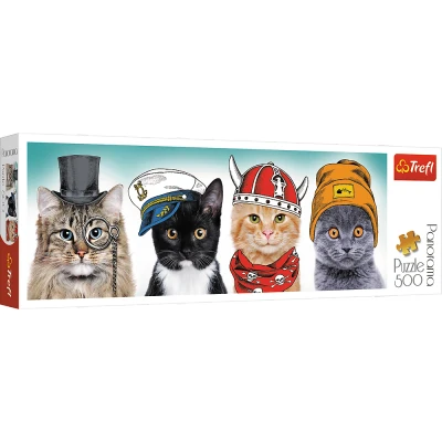 Afbeelding van Panorama Puzzel Fluffy Team 5900511295047