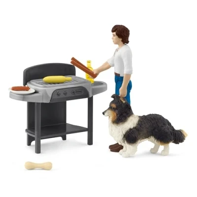 Afbeelding van schleich HORSE CLUB Barbecue met Tom 42754