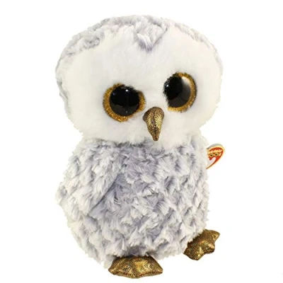 Image de Peluche Owlette Hibou Beanie Boo’s Ty Medium 23 cm