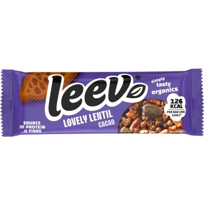Afbeelding van Leev Cacao Lovely Lentil Bar 30GR