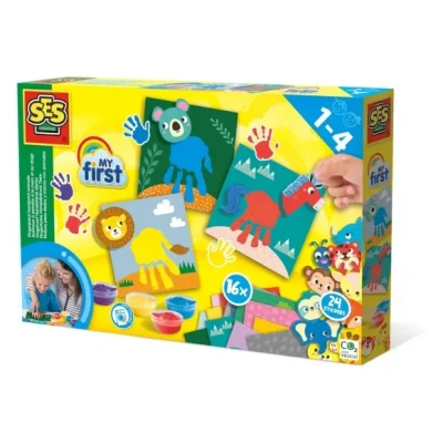 Afbeelding van Ses 14443 My First Vingerverf Handafdruk Dieren
