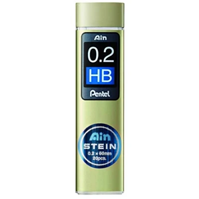 Image de Pentel C272W HB mines pour Porte Tracé 0,2 mm Densité