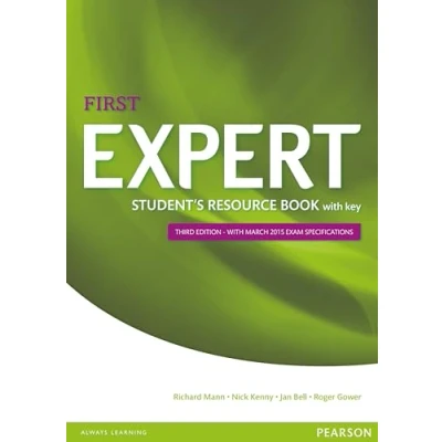 Afbeelding van Expert First. Student&#039;s Resource Book with Key