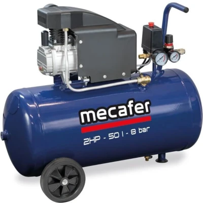 Afbeelding van Compressor MECAFER 425794 Blauw 50 L 2 PK 8 Bar