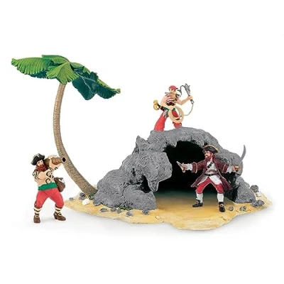 Afbeelding van Papo Het eiland Pirates en Corsaires Environment, 60252, meerkleurig