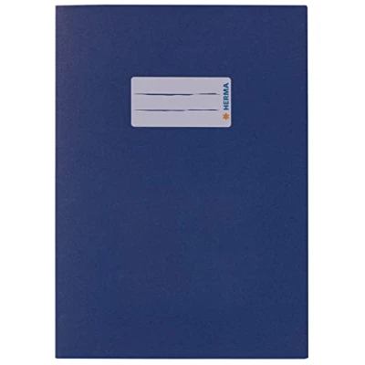 Afbeelding van HERMA notitieboekbeschermer, A5 formaat, donkerblauw