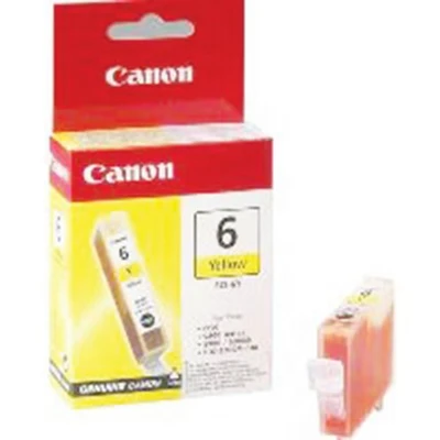 Afbeelding van Canon BCI 6Y Inktcartridge Geel
