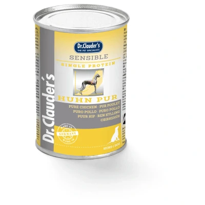 Afbeelding van Dr.Clauder&#039;s Sensible Puur 400 g Hondenvoer Kip