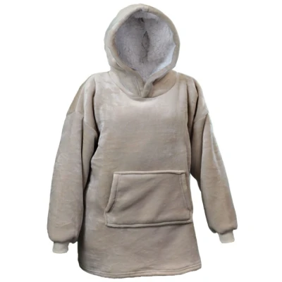 Afbeelding van Oversized Hoodie stone 70x50x87 cm Unique Living