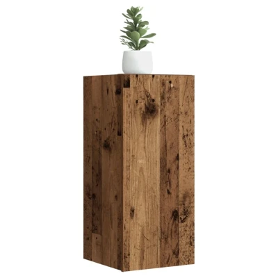 Afbeelding van vidaXL Tv meubel 30,5x30x60 cm bewerkt hout oud houtkleurig
