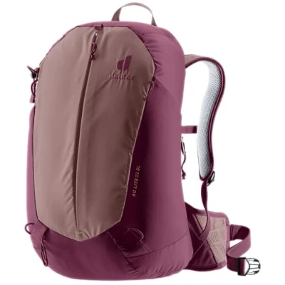 Afbeelding van Deuter Ac Lite 21 Sl Wandelrugzak voor dames, Ashrose zwarte bes, Minimalistisch