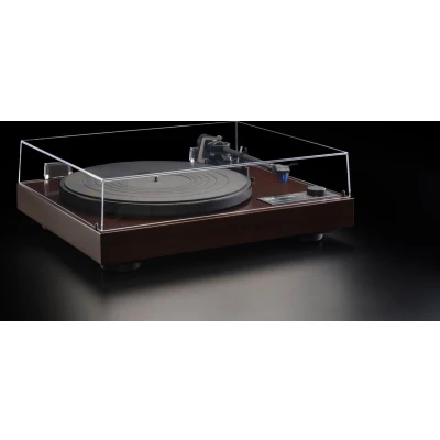 Afbeelding van Dual CS 618Q Manuele hifi draaitafel Walnoot