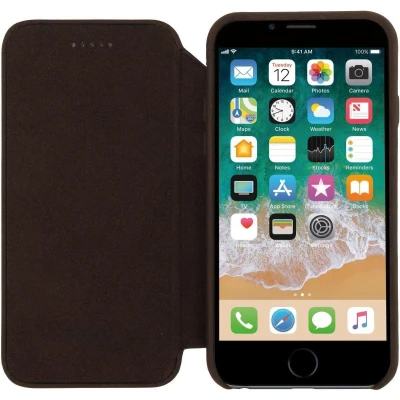 Afbeelding van Senza Raw Skinny Leather Wallet Apple iPhone 6/6S Chestnut Brown