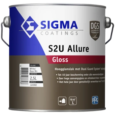 Afbeelding van Sigma S2U Allure Gloss 2,5 Liter Hoogglans Lakverf
