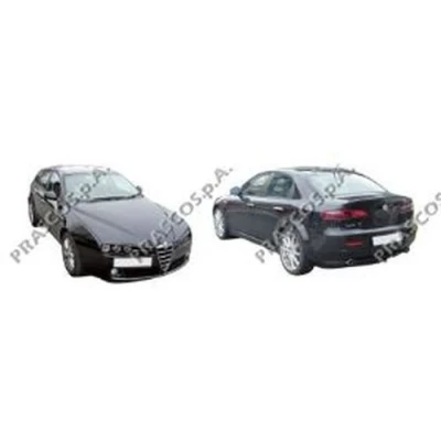 Afbeelding van PRASCO AA0907413 Afdekking, buitenspiegel rechts Met grondlaag ALFA ROMEO: 159 Saloon, Sportwagon, MiTo