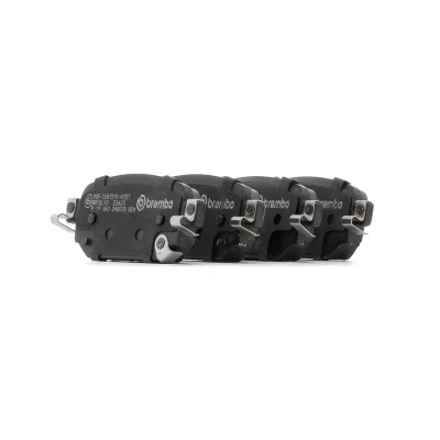 Afbeelding van BREMBO P 49 063 Remblokkenset Met akoestische slijtagewaarschuwing Zonder toebehoren MAZDA: CX 3, 3 Saloon