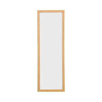 Afbeelding van Bi Office Verticaal magnetisch droog uitwisbaar planningsbord 60 x 20 cm grenen
