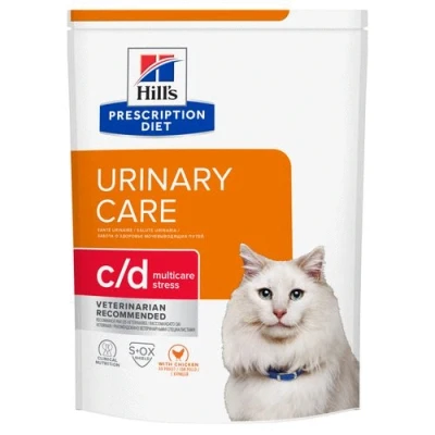 Afbeelding van Hill&#039;s Prescription Diet C/D Multicare Stress Urinary Care Zak Kip Kattenvoer 12 kg